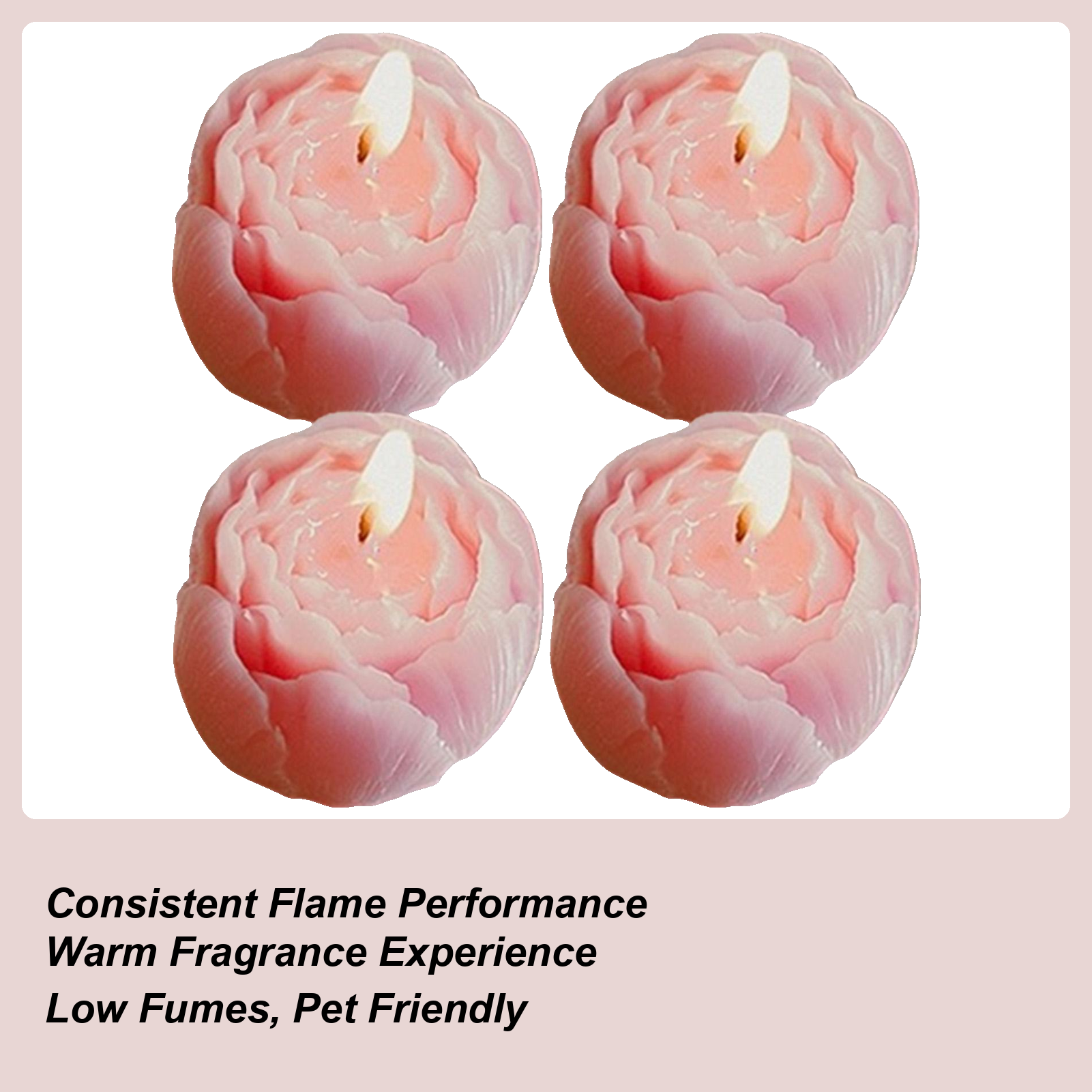 Waxing Kit Home - Soy Wax Candles Creative Flower Shape