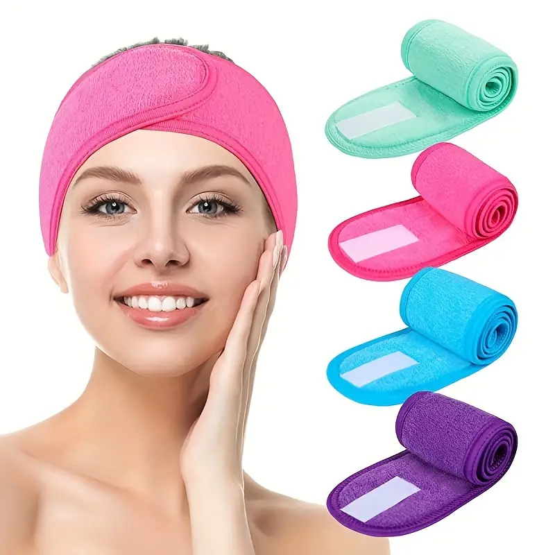 Spa Y Wellness - Spa Facial Headband Make Up Shower