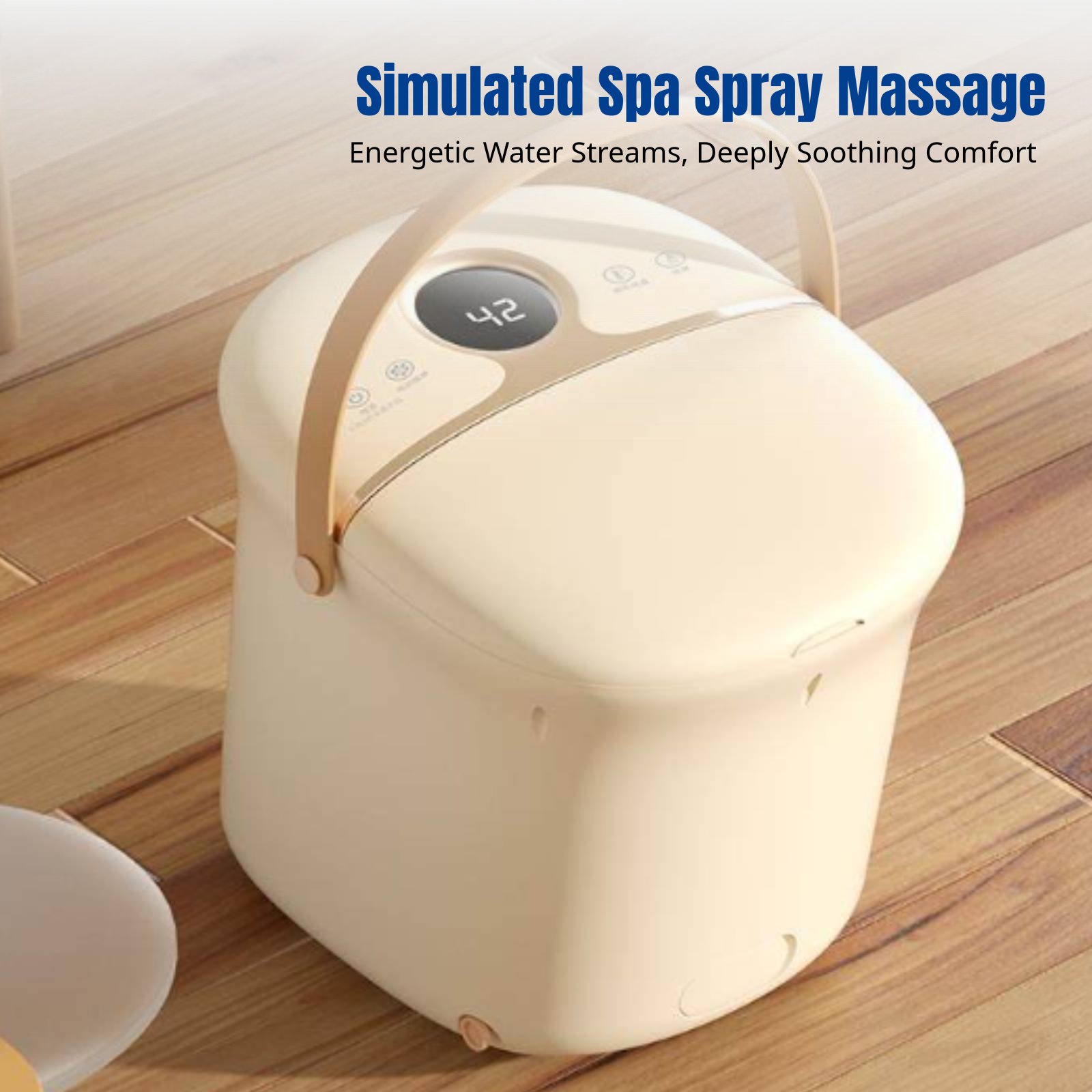 Spa Wellness Usa - Deep Heated Foot Spa Tub, Automatic