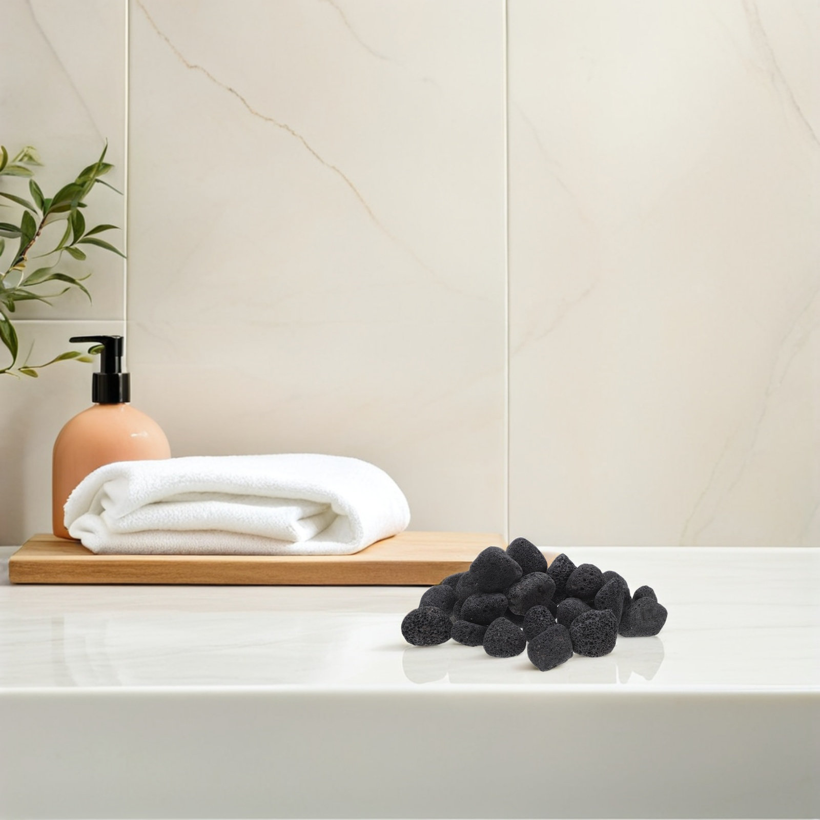 Spa Wellness Rockwell - 6 Bags Premium Basalt Sauna Stones