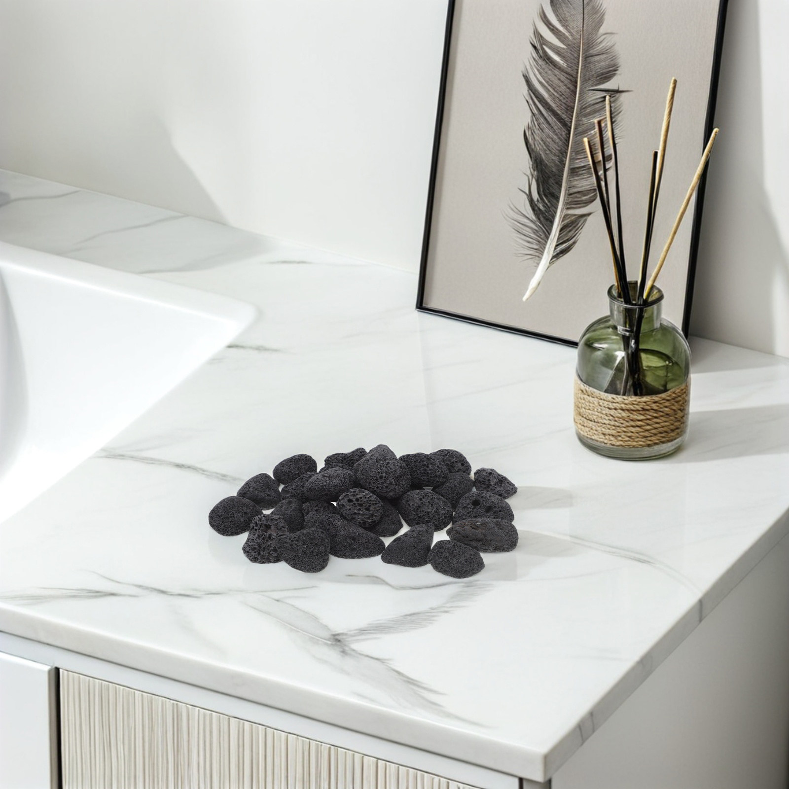 Spa Wellness Rockwell - 6 Bags Premium Basalt Sauna Stones