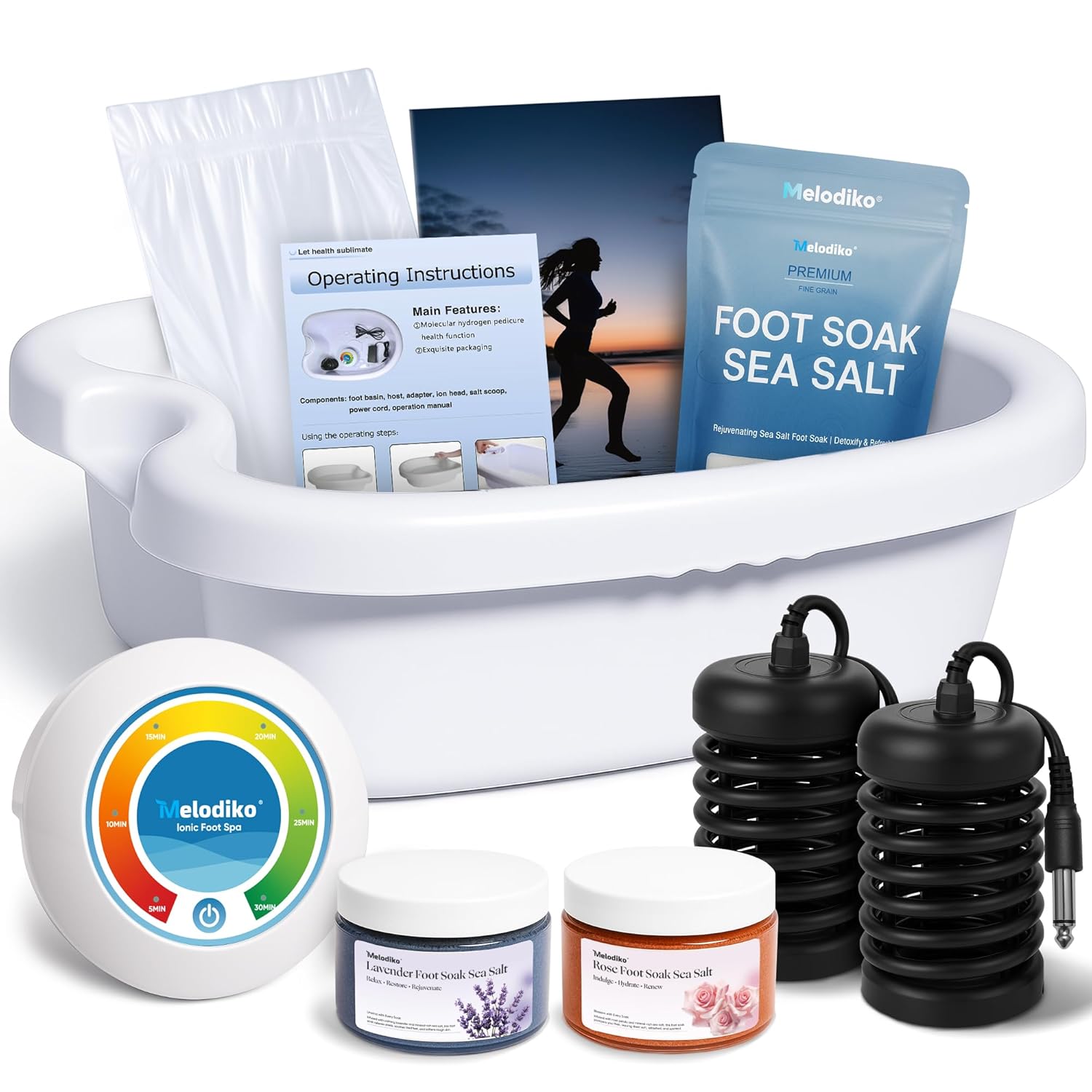 Spa Wellness Usa - Ionic Foot Detox Spa with 3
