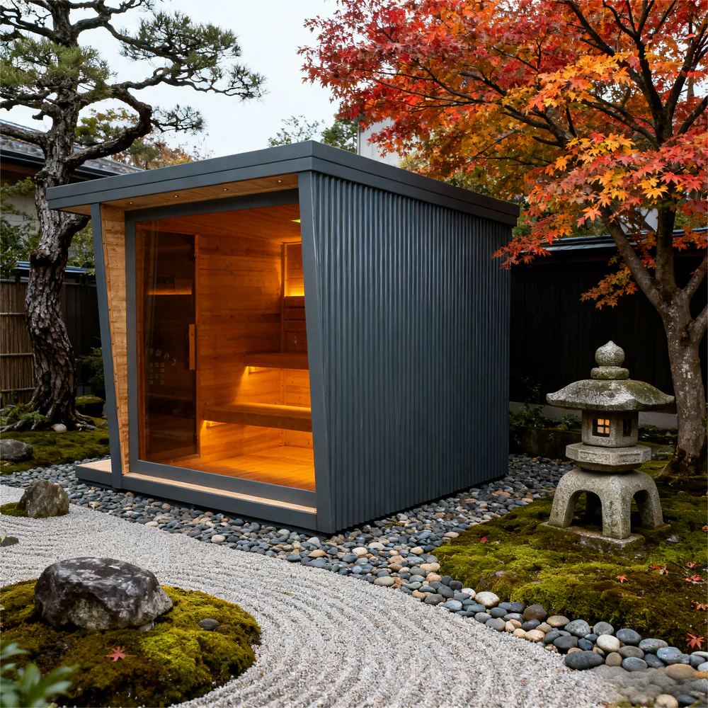 Spa Wellness Usa - Custom Made Gray Outdoor Modern Dry