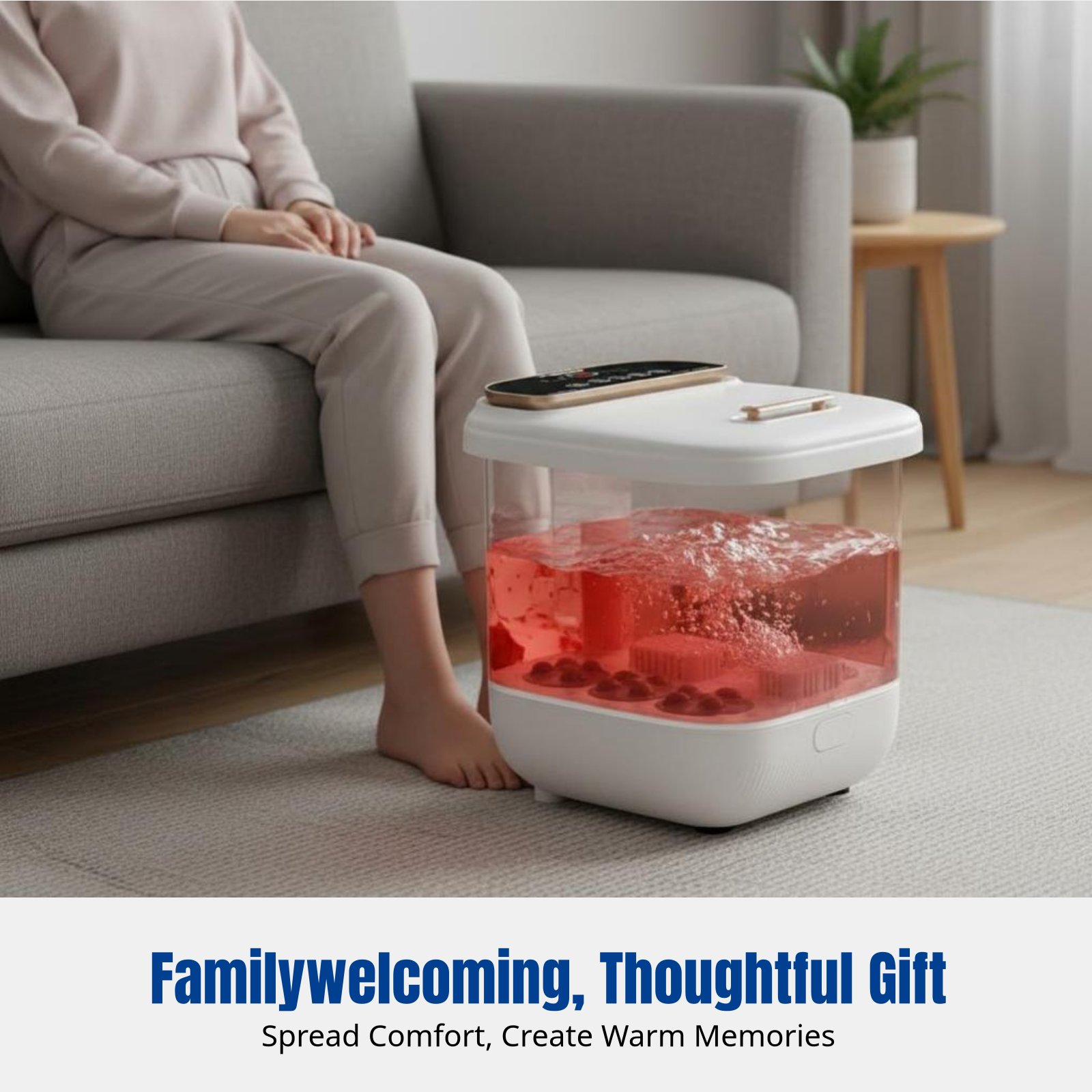 Spa Wellness Usa - Foot Spa Basin, Heated, Constant Temperature,