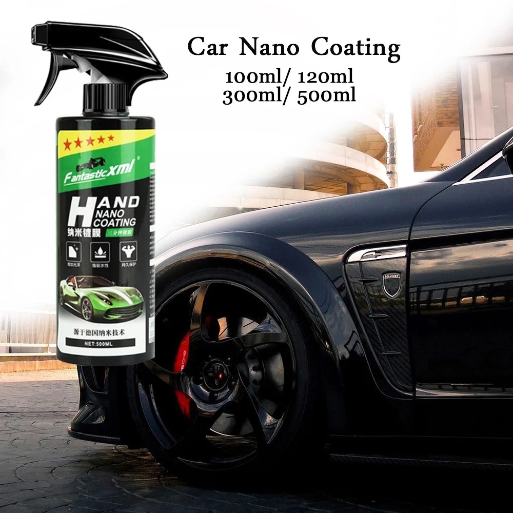 500Ml Nano Ceramic Car Coating – обзор и цена Waxing Kit Home