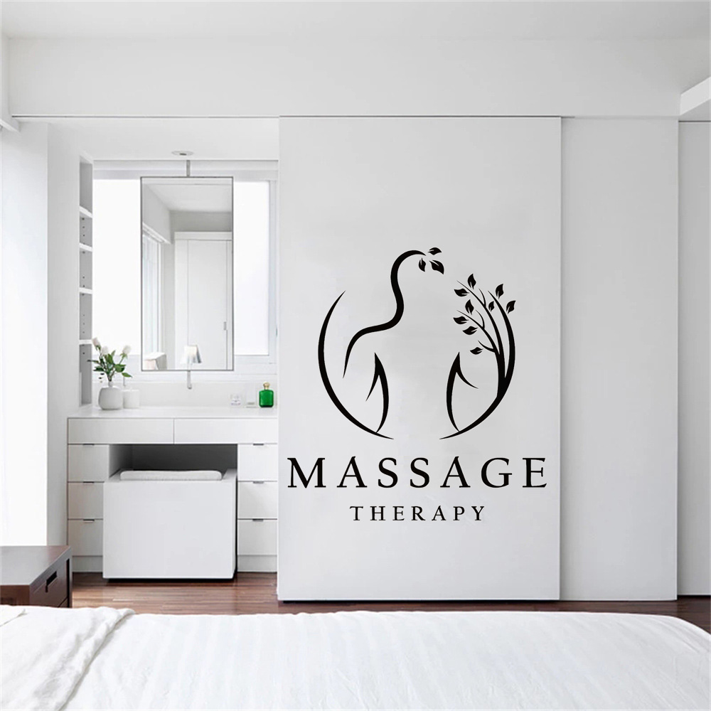 Massage Therapy Vinyl Wall Dec – обзор и цена Spa Wellness Usa