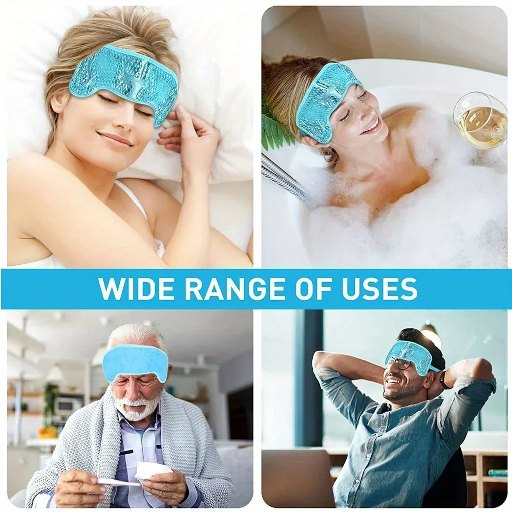 Hot/Cold Gel Bead Migraine Wra – обзор и цена Spa Y Wellness