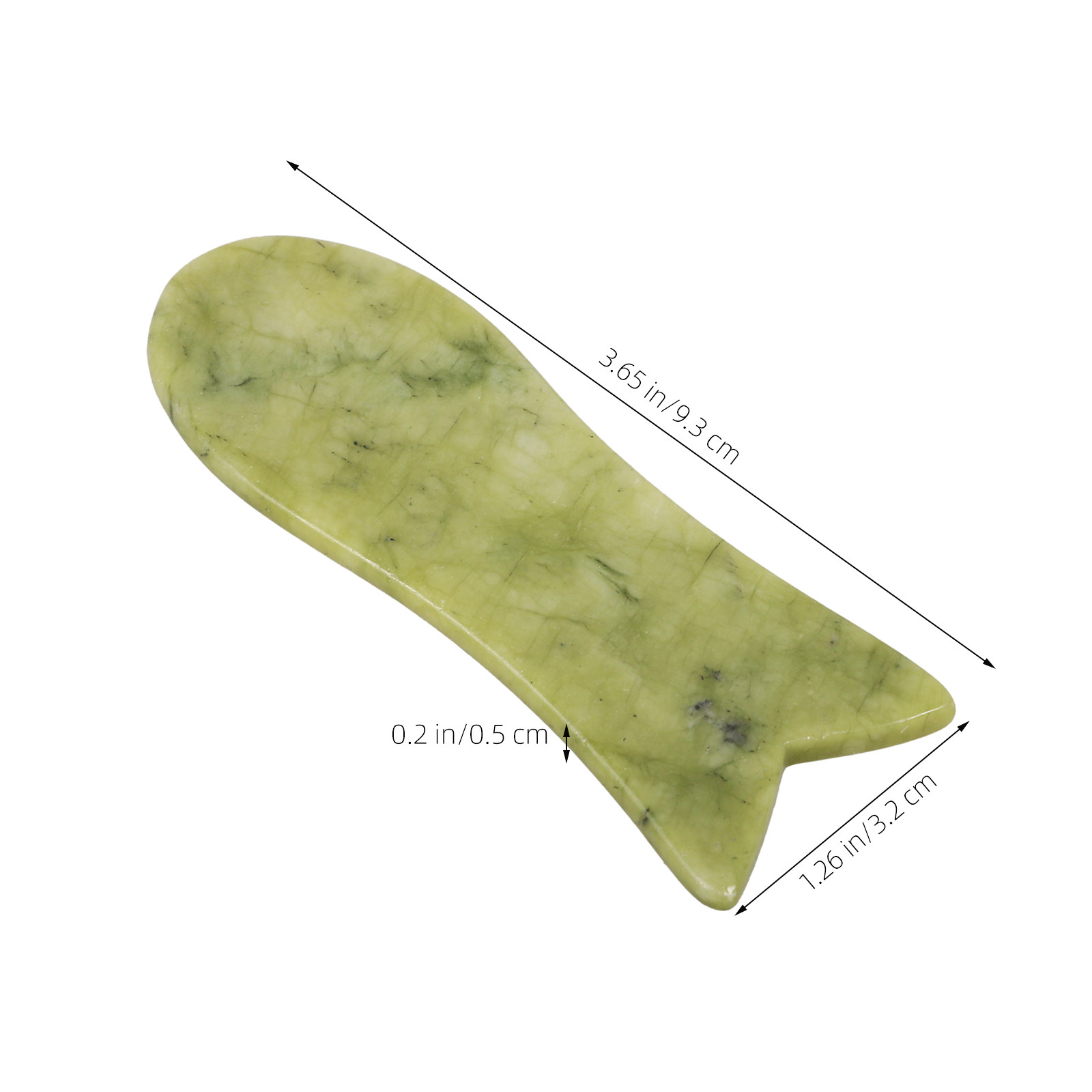 2Pcs Natural Jade Gua Sha Scra – обзор и цена Spa Y Wellness