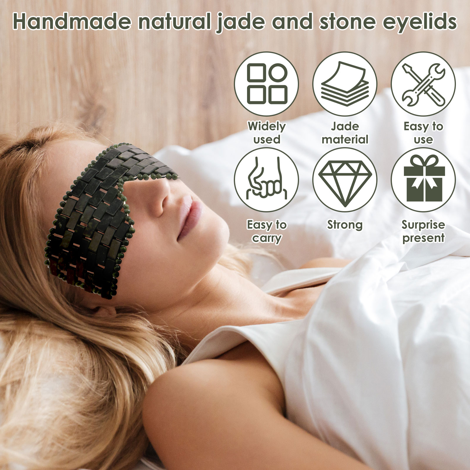Jade Eye Mask Portable Jade St – обзор и цена Spa Y Wellness