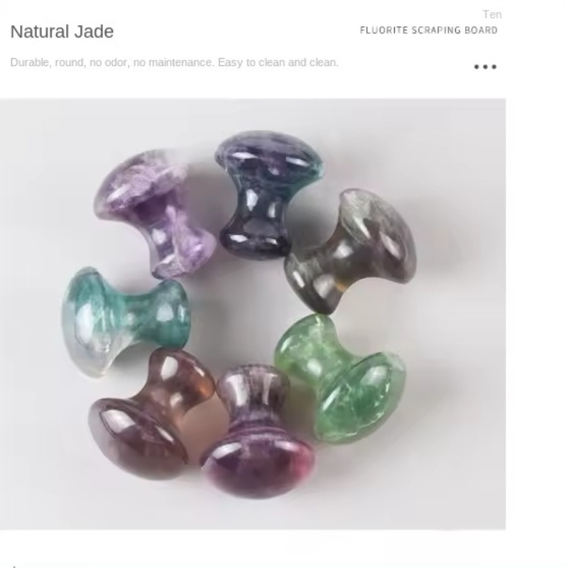 Natural Jade Massager Fluorite – обзор и цена Spa Wellness Nature