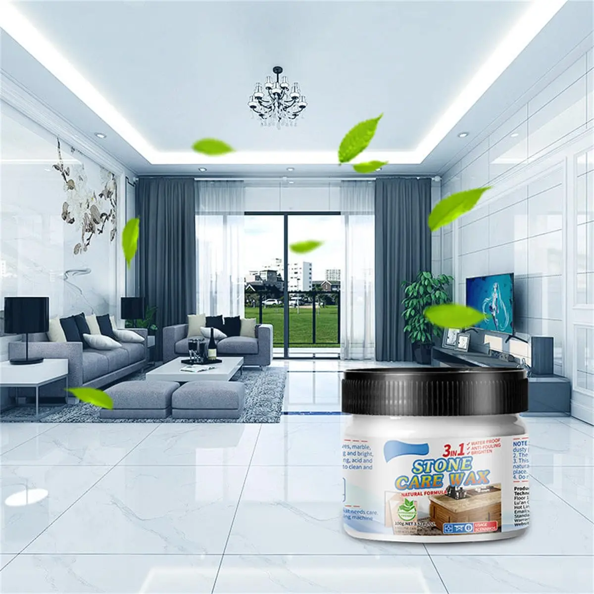 Marble Floor Polishing Kit Pow – обзор и цена Waxing Kit Home