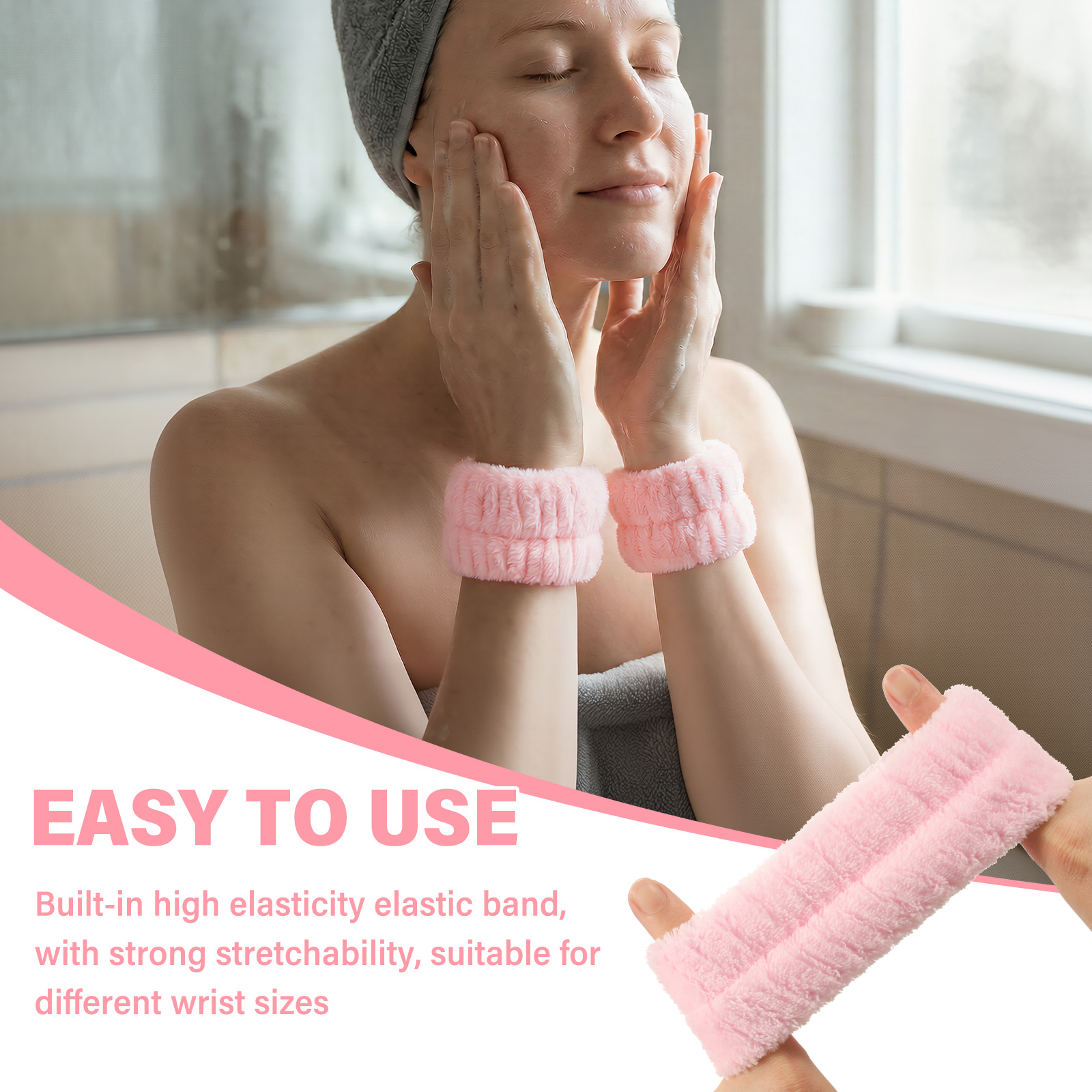 2Pcs Wrist Band Washing Face S – обзор и цена Spa Y Wellness