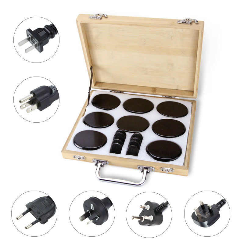 Hot Basalt Stone Massage Kit – – обзор и цена Spa Wellness Rockwell