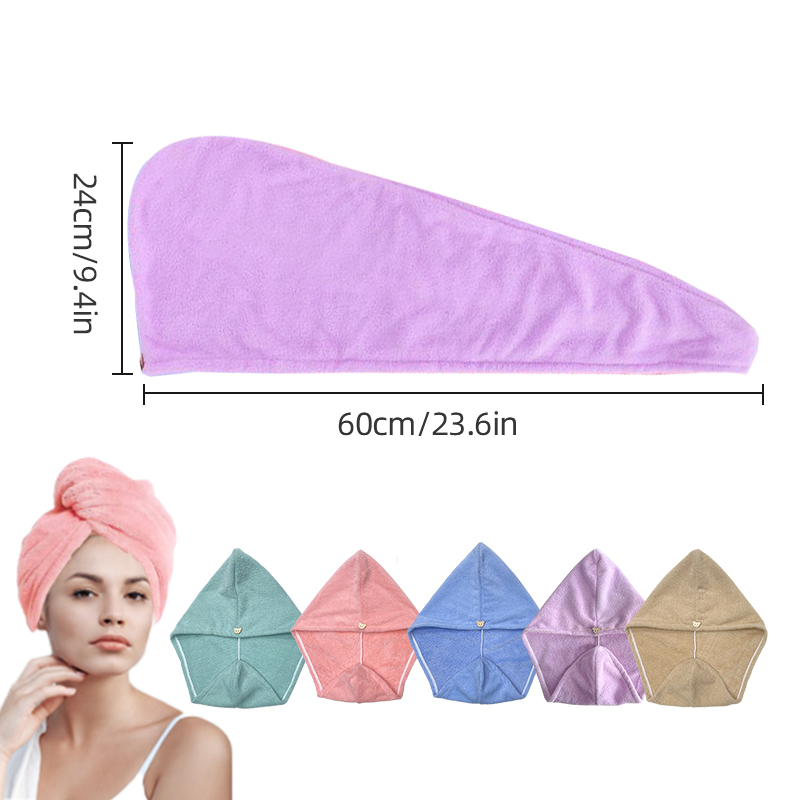 Microfiber Hair Towel Wrap for – обзор и цена Spa Y Wellness