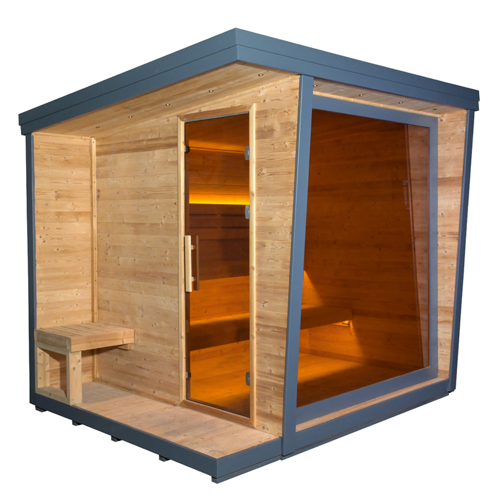 Custom Made Gray Outdoor Moder – обзор и цена Spa Wellness Usa