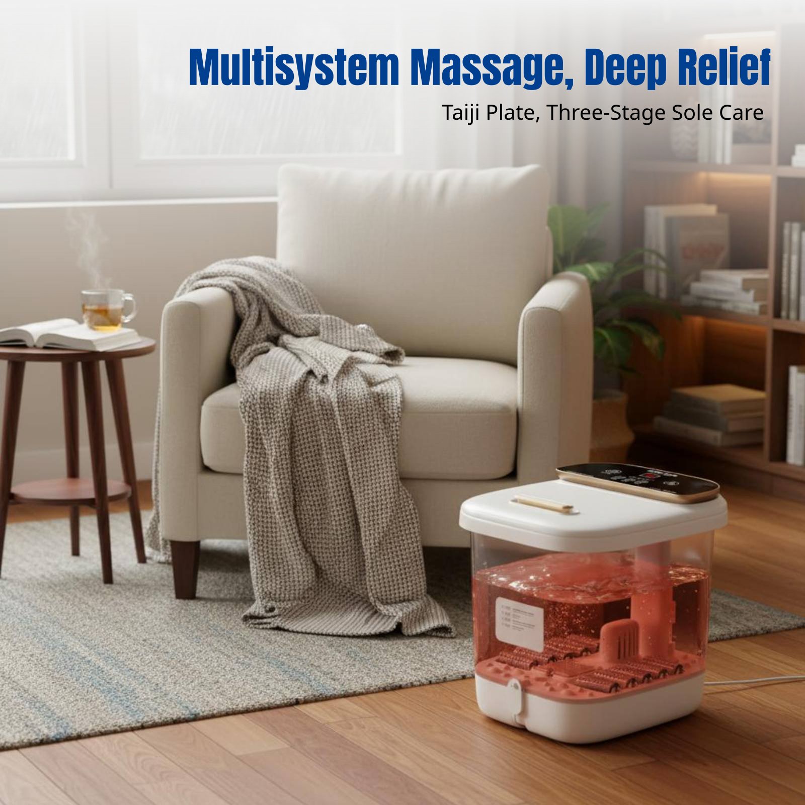 Foot Spa Basin, Heated, Consta – обзор и цена Spa Wellness Usa