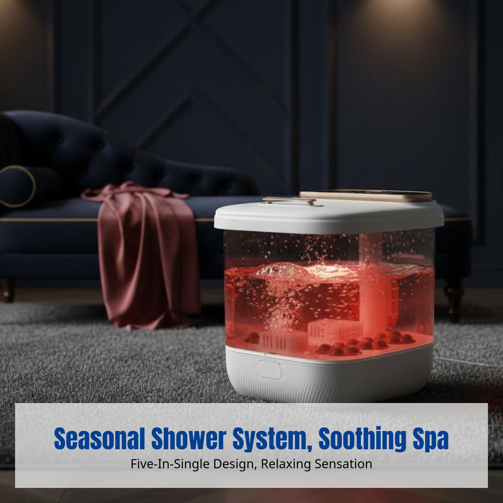 Foot Spa Basin, Heated, Consta – обзор и цена Spa Wellness Usa